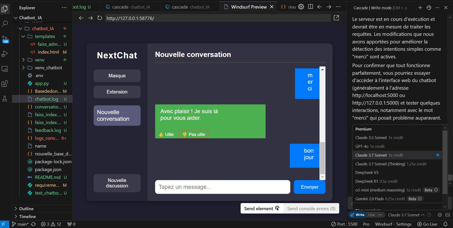 Chatbot RAG Hackathon SUP'RH